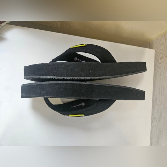 The Healing Sole Original 2.0 Flip Flops W10Black Gray Plantar Fasciitis Relief - Picture 4 of 8